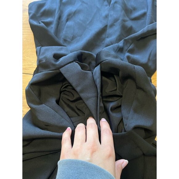 Mossimo Jumpsuit Ebony Size Medium Career Professional Preppy Beach Travel Light - Picture 15 of 16